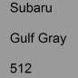 Preview: Subaru, Gulf Gray, 512.